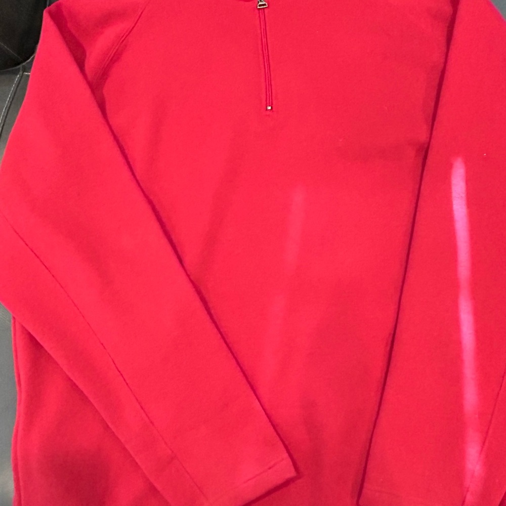 Pull over cotton jacket with zipper XXL